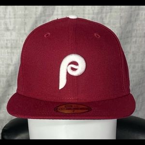 ⚾️New Size 7 Philadelphia Phillies Baseball Fitted New Era Hat